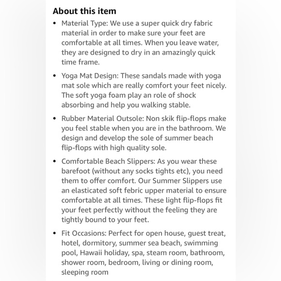 NWT Merence dark navy patterned flip-flops - Picture 4 of 4